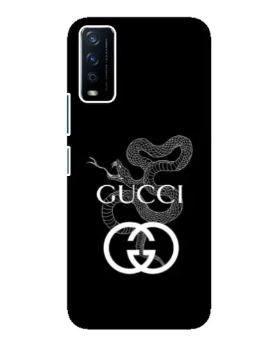 Чохол для Vivo Y12s з картинкою «Gucci — срібна змія» Чохол для Vivo Y12s з картинкою «Gucci — срібна змія»