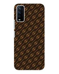 Чохол для Vivo Y12s з картинкою «Gucci — золоті діагоналі»