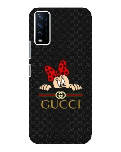 Чохол для Vivo Y12s з картинкою «Мінні Маус Gucci — чорний» Чохол для Vivo Y12s з картинкою «Мінні Маус Gucci — чорний»