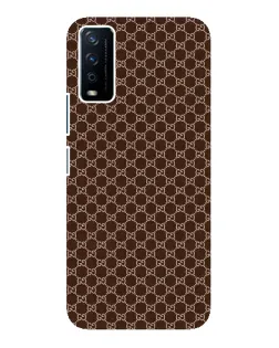 Чехол для Vivo Y12s с картинкой «Gucci — шоколадная сетка» Чехол для Vivo Y12s с картинкой «Gucci — шоколадная сетка»