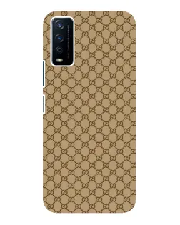 Чехол для Vivo Y12s с картинкой «Gucci — классический беж» Чехол для Vivo Y12s с картинкой «Gucci — классический беж»