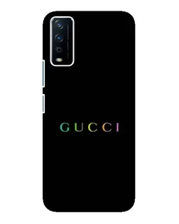 Чехол для Vivo Y12s с картинкой «Gucci — неоновый минимализм» Чехол для Vivo Y12s с картинкой «Gucci — неоновый минимализм»