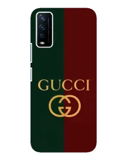 Чехол для Vivo Y12s с картинкой «Gucci — темно-зеленый градиент» Чехол для Vivo Y12s с картинкой «Gucci — темно-зеленый градиент»