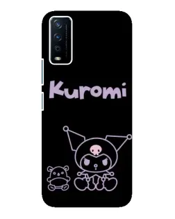 Чохол для Vivo Y12s з картинкою «Kuromi — чорний мінімалізм» Чохол для Vivo Y12s з картинкою «Kuromi — чорний мінімалізм»