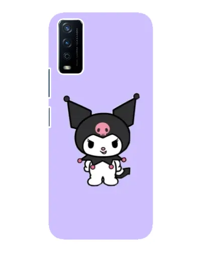 Чохол для Vivo Y12s з картинкою «Kuromi — ніжний фіолетовий»