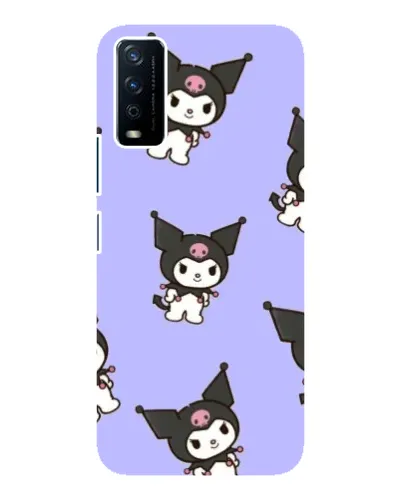Чохол для Vivo Y12s з картинкою «Паттерн з Kuromi»
