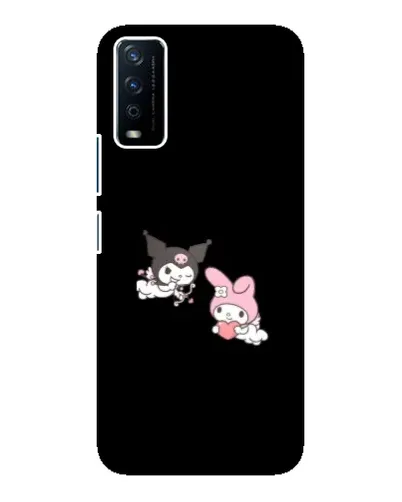 Чохол для Vivo Y12s з картинкою «My Melody та Kuromi»