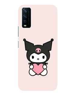 Чохол для Vivo Y12s з картинкою «Kuromi та серце» Чохол для Vivo Y12s з картинкою «Kuromi та серце»
