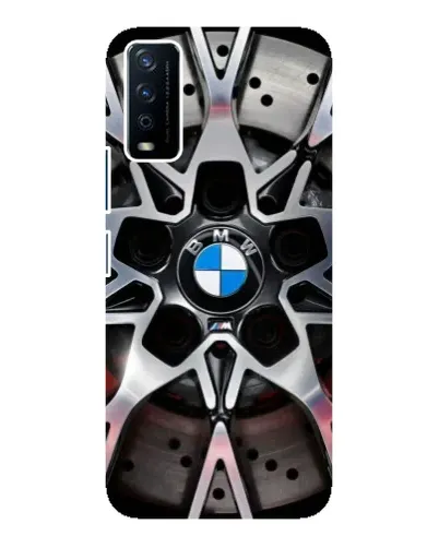 Чехол для Vivo Y12s с картинкой «BMW — деталь диска»