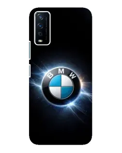 Чехол для Vivo Y12s с картинкой «BMW — неоновое сияние» Чехол для Vivo Y12s с картинкой «BMW — неоновое сияние»
