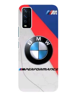 Чехол для Vivo Y12s с картинкой «BMW Performance стиль» Чехол для Vivo Y12s с картинкой «BMW Performance стиль»