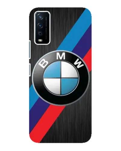 Чехол для Vivo Y12s с картинкой «BMW M-stripes стиль»