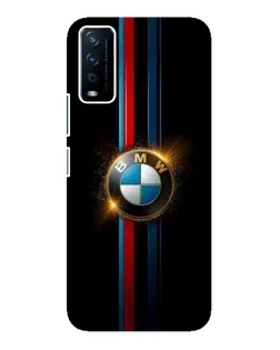 Чехол для Vivo Y12s с картинкой «BMW M-Power неон»