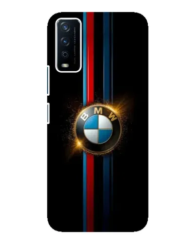 Чехол для Vivo Y12s с картинкой «BMW M-Power неон»