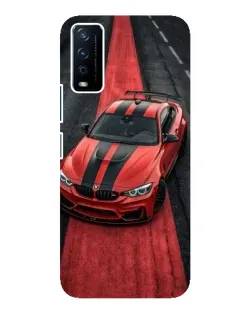 Чехол для Vivo Y12s с картинкой «BMW на красной дорожке»