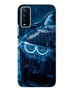 Чохол для Vivo Y12s з картинкою «BMW під дощем»