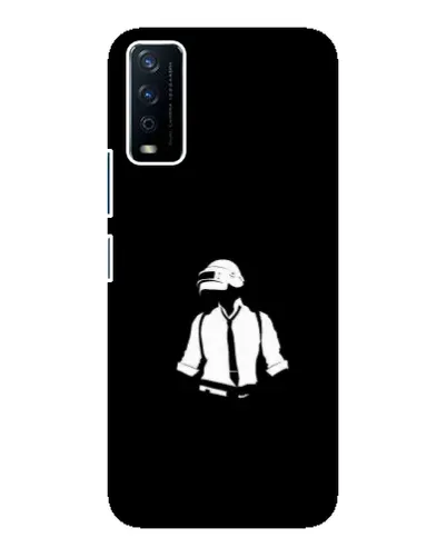 Чохол для Vivo Y12s з картинкою «PUBG — білий шолом» Чохол для Vivo Y12s з картинкою «PUBG — білий шолом»