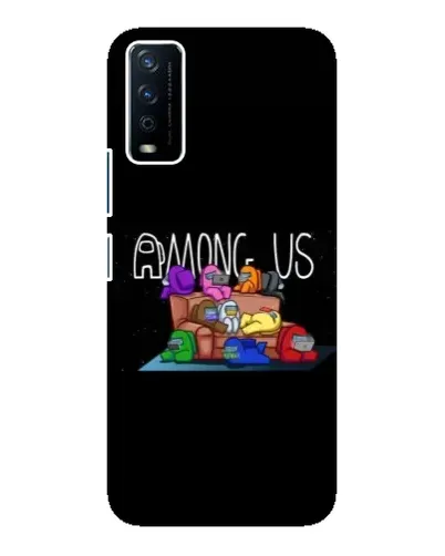 Чохол для Vivo Y12s з картинкою «Логотип Among Us»
