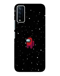 Чохол для Vivo Y12s з картинкою «Червоний Among Us»