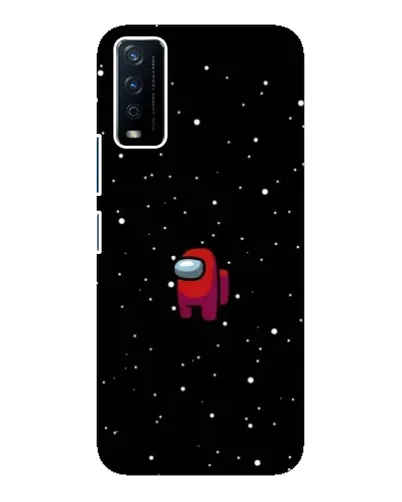 Чохол для Vivo Y12s з картинкою «Червоний Among Us»