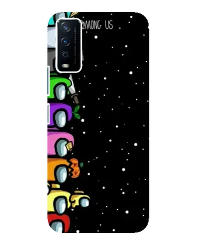 Чохол для Vivo Y12s з картинкою «Команда Among Us»