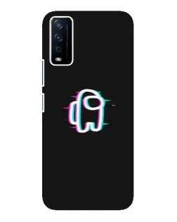 Чохол для Vivo Y12s з картинкою «Among Us неон»
