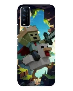 Чохол для Vivo Y12s з картинкою «Стів та гусь» Чохол для Vivo Y12s з картинкою «Стів та гусь»