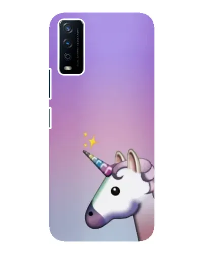 Чехол для Vivo Y12s с картинкой «Единорог градиент» Чехол для Vivo Y12s с картинкой «Единорог градиент»