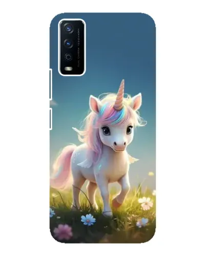 Чехол для Vivo Y12s с картинкой «Единорог на поляне» Чехол для Vivo Y12s с картинкой «Единорог на поляне»