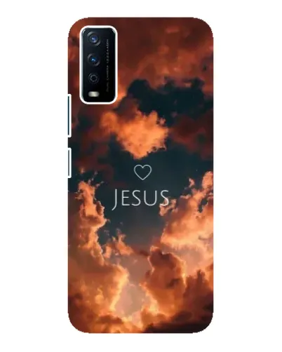 Чохол для Vivo Y12s з картинкою «Сяйво Імені Jesus»