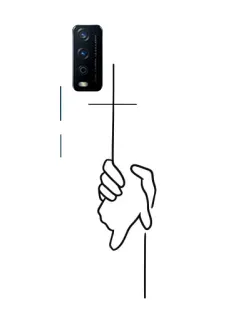 Чохол для Vivo Y12s з картинкою «Рука тримає»