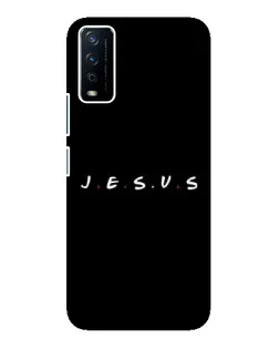 Чохол для Vivo Y12s з картинкою «Крапки віри J.E.S.U.S.»