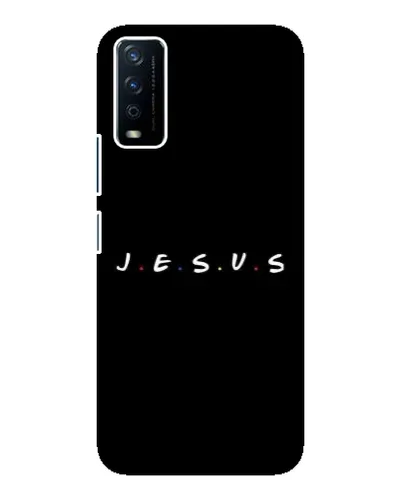 Чохол для Vivo Y12s з картинкою «Крапки віри J.E.S.U.S.»