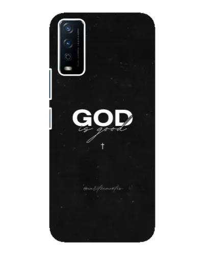 Чохол для Vivo Y12s з картинкою «GOD — Бог над усім»