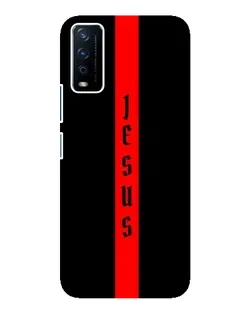 Чохол для Vivo Y12s з картинкою «Червона лінія віри»