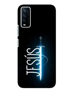 Чохол для Vivo Y12s з картинкою «Меч Духа Jesus»