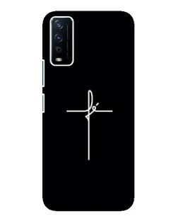 Чохол для Vivo Y12s з картинкою «Тонкий хрест»