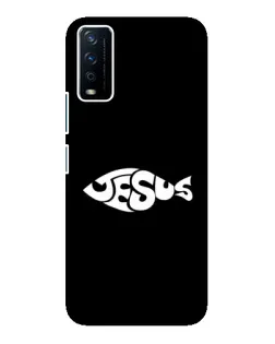 Чохол для Vivo Y12s з картинкою «Риба  Jesus»