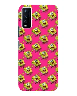Чехол для Vivo Y12s с картинкой «Розовый паттерн»