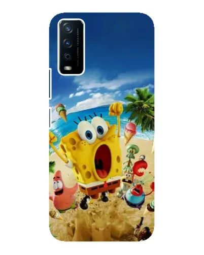 Чехол для Vivo Y12s с картинкой «Развлечения на пляже»