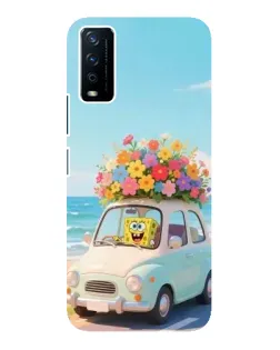 Чехол для Vivo Y12s с картинкой «Автомобильное путешествие»