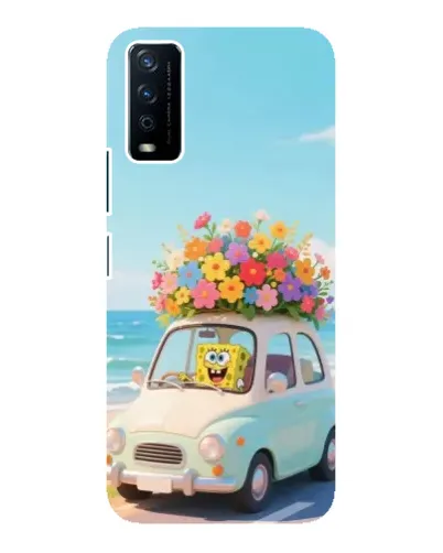 Чехол для Vivo Y12s с картинкой «Автомобильное путешествие»
