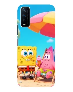 Чохол для Vivo Y12s з картинкою «Відпочинок на пляжі»