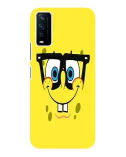 Чохол для Vivo Y12s з картинкою «Мінімалістичний Спанч Боб»