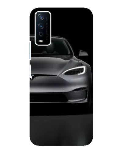 Чохол для Vivo Y12s з картинкою «Tesla Model S Look»