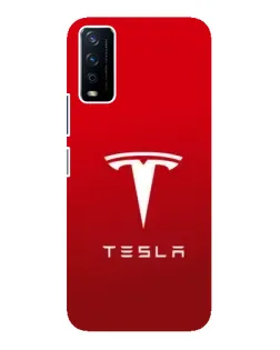 Чехол для Vivo Y12s с картинкой «Tesla Red Classic» Чехол для Vivo Y12s с картинкой «Tesla Red Classic»