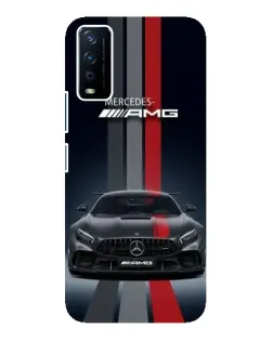 Чохол для Vivo Y12s з картинкою «Mercedes — білий карбон» Чохол для Vivo Y12s з картинкою «Mercedes — білий карбон»