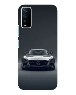 Чохол для Vivo Y12s з картинкою «Mercedes на чорному»