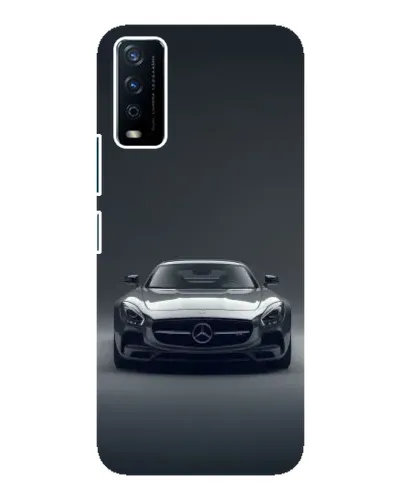 Чохол для Vivo Y12s з картинкою «Mercedes на чорному»