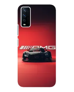 Чохол для Vivo Y12s з картинкою «Mercedes AMG — червона лінія»